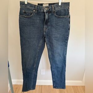 Everlane Men's Slim Straight Dark Blue Jeans